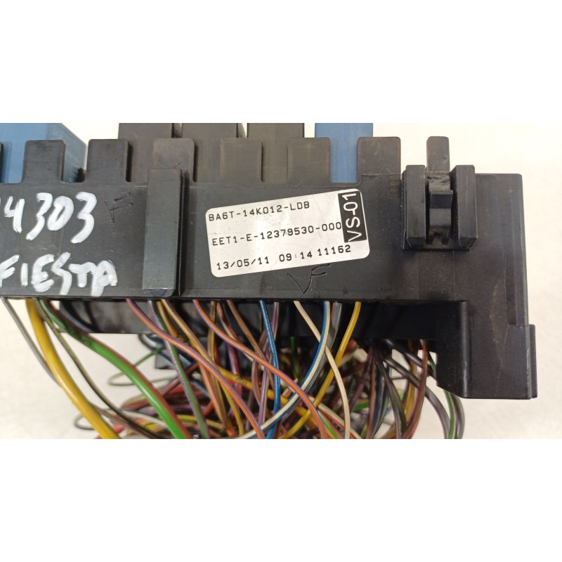 Recambio de caja reles / fusibles para ford fiesta vi (cb1, ccn) 1.25 referencia OEM IAM BA6T14K012LDB  BA6T14K012