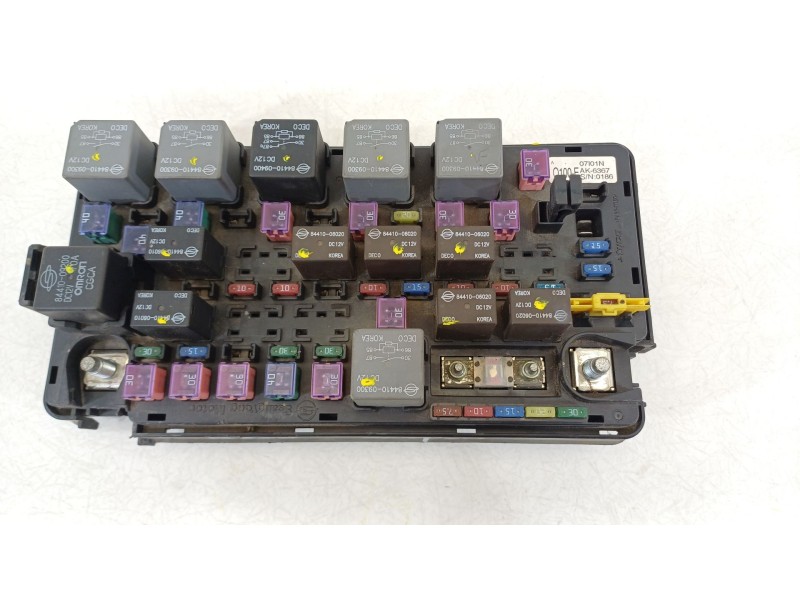 Recambio de caja reles / fusibles para ssangyong actyon i 200 xdi 4wd referencia OEM IAM AK6367  