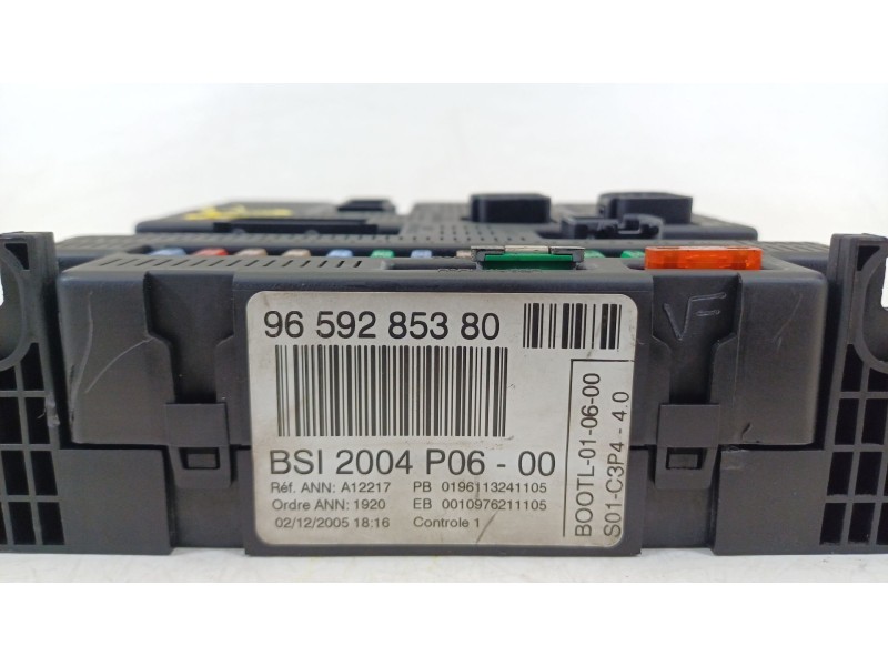 Recambio de caja reles / fusibles para citroën c2 (jm_) 1.6 vts referencia OEM IAM 9659285380  