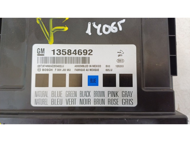 Recambio de modulo electronico para opel ampera (r12) ev 150 referencia OEM IAM 13584692  