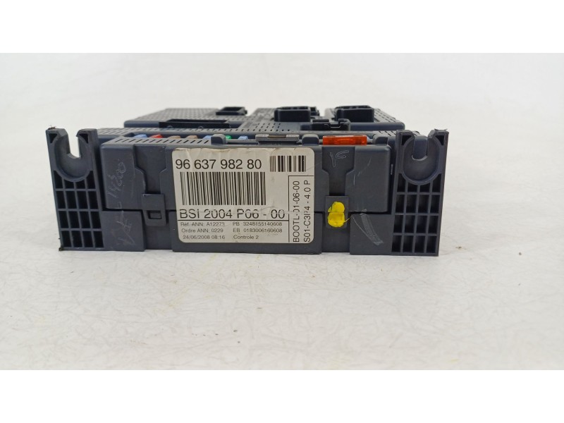 Recambio de caja reles / fusibles para peugeot 207/207+ (wa_, wc_) 1.4 16v referencia OEM IAM 9663798280  BSI2004P0600