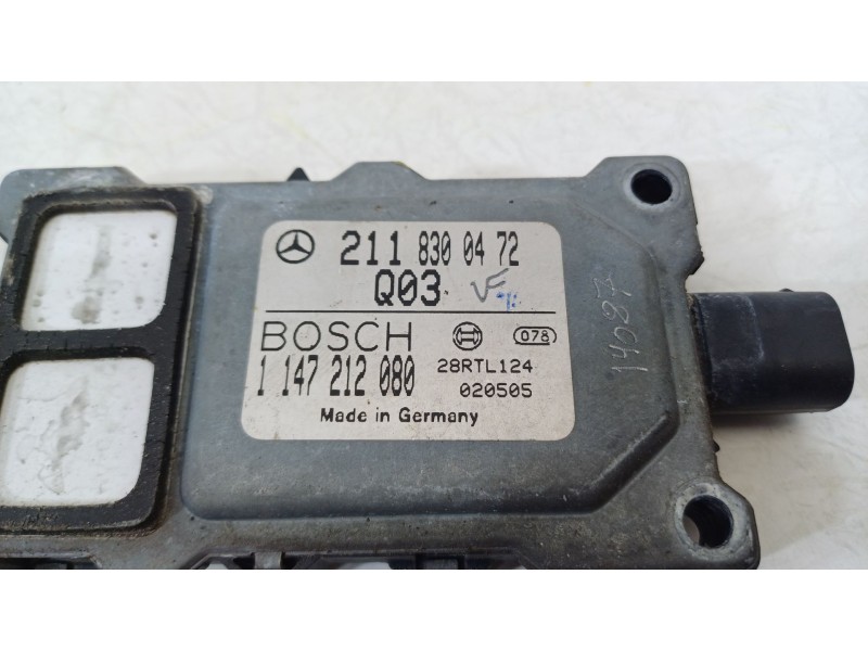 Recambio de modulo electronico para mercedes-benz clase e (w211) e 270 cdi (211.016) referencia OEM IAM 2118300472  
