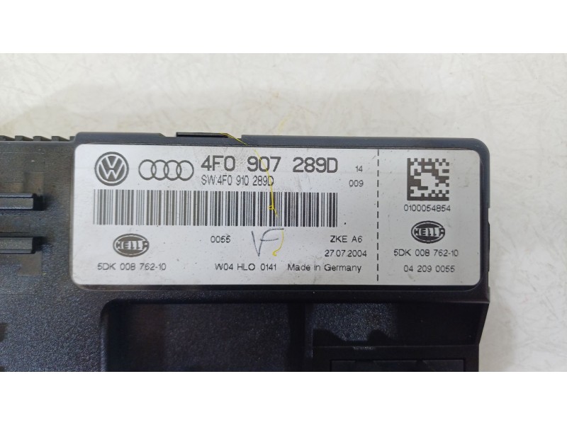 Recambio de modulo electronico para audi a6 c6 (4f2) 3.0 tdi quattro referencia OEM IAM 4F0907289D  