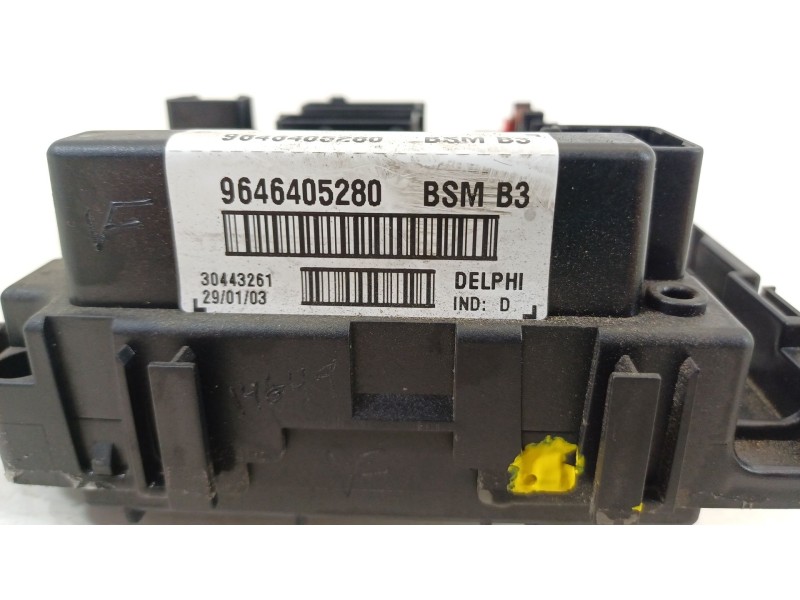 Recambio de caja reles / fusibles para peugeot 206 hatchback (2a/c) 2.0 hdi 90 referencia OEM IAM 9646405280  