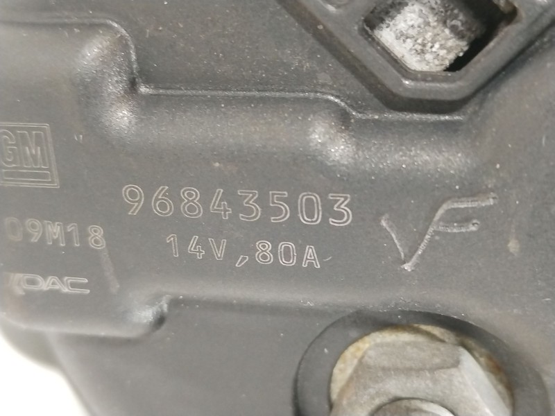 Recambio de alternador para chevrolet spark basis referencia OEM IAM 96843503   Recambio de alternador para chevrolet spark basis referencia OEM IAM 96843503