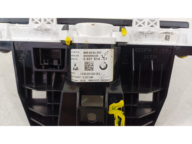 Recambio de cuadro instrumentos para bmw i3 (i01) i3 referencia OEM IAM 6831914  