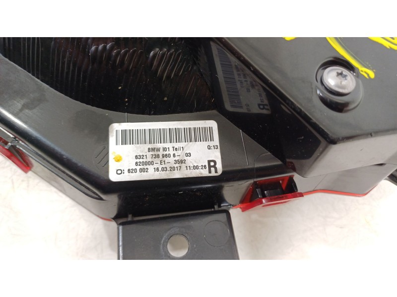 Recambio de piloto trasero derecho para bmw i3 (i01) i3 referencia OEM IAM 6321738960  