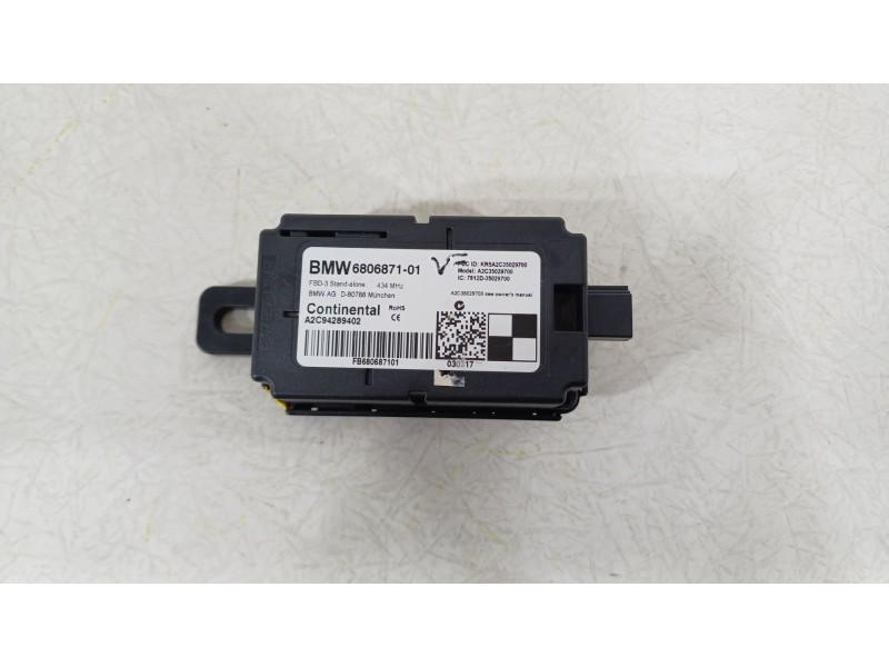 Recambio de modulo electronico para bmw i3 (i01) i3 referencia OEM IAM 6806871  