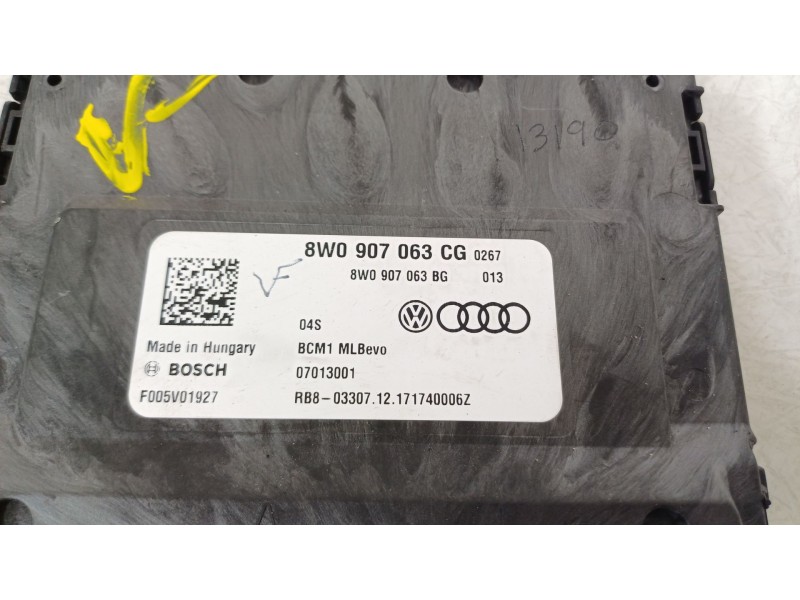 Recambio de modulo electronico para audi q7 (4mb, 4mg, 4mq) 3.0 tdi quattro referencia OEM IAM 8W0907063CG  