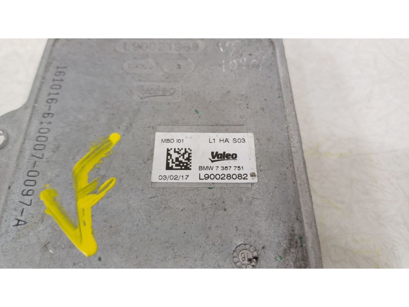 Recambio de centralita faros xenon para bmw i3 (i01) i3 referencia OEM IAM 63117367751  7367751