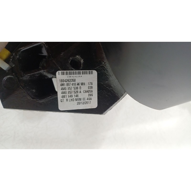 Recambio de retrovisor derecho para audi q7 (4mb, 4mg, 4mq) 3.0 tdi quattro referencia OEM IAM 4M1857410G  