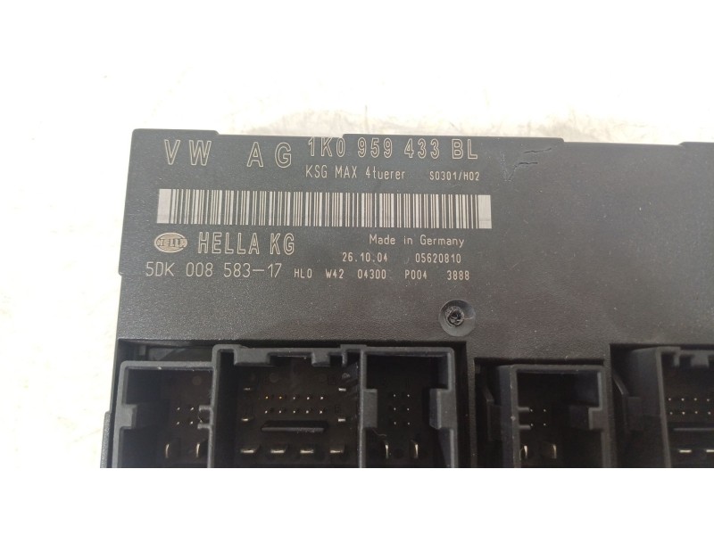 Recambio de modulo confort para volkswagen golf v berlina (1k1) sportline referencia OEM IAM 1K0959433BL  