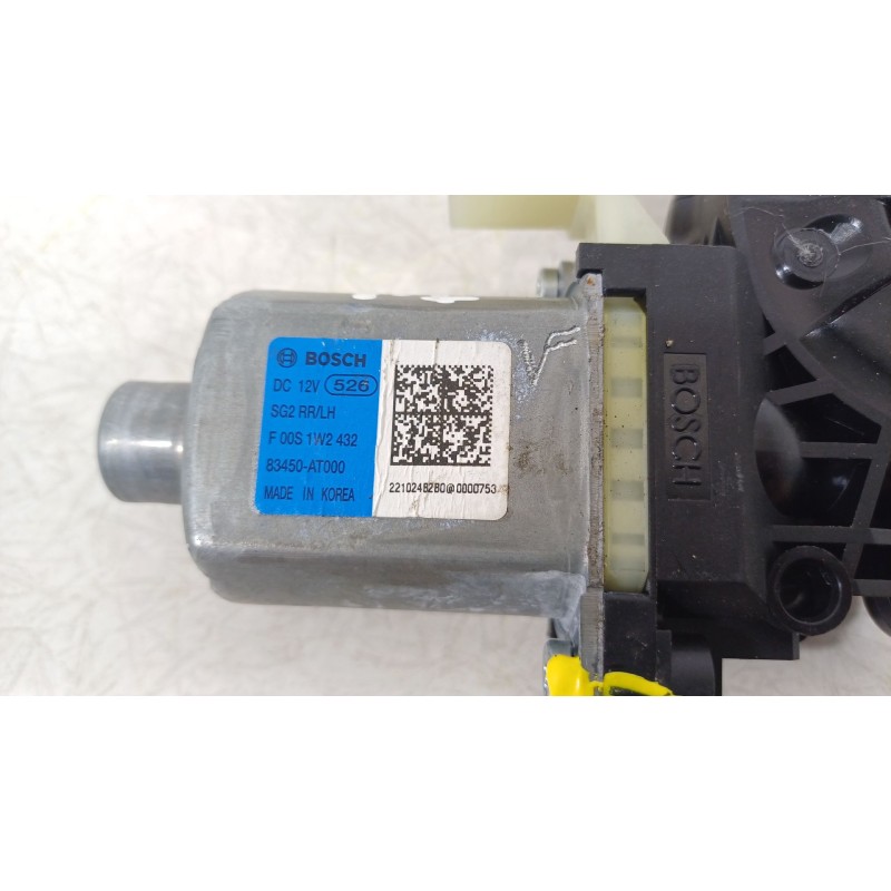 Recambio de motor elevalunas trasero izquierdo para kia niro (de) 1.6 gdi hybrid referencia OEM IAM 83450AT000  