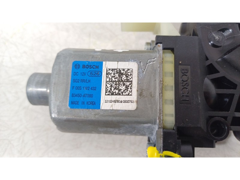 Recambio de motor elevalunas trasero izquierdo para kia niro (de) 1.6 gdi hybrid referencia OEM IAM 83450AT000  