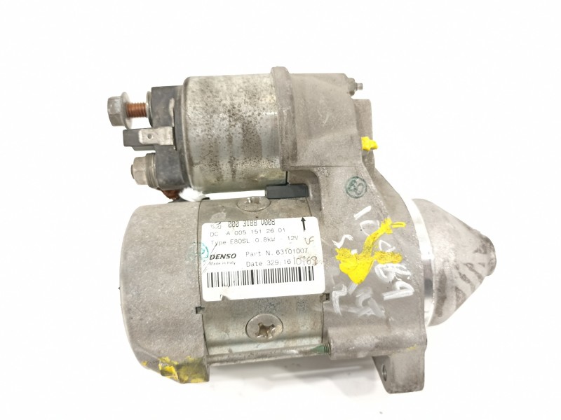 Recambio de motor arranque para smart cabrio 0.7 turbo cat referencia OEM IAM 63101007 0003188V008 A0051512601