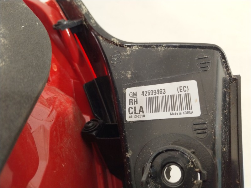 Recambio de piloto trasero derecho para opel mokka x 120 aniversario start/stop referencia OEM IAM 42599463  