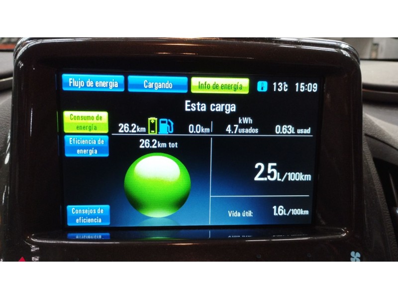 Recambio de pantalla multifuncion para opel ampera (r12) ev 150 referencia OEM IAM 22813952  