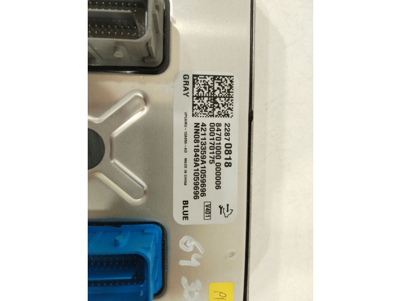 Recambio de centralita motor uce para opel ampera (r12) ev 150 referencia OEM IAM 22870818  22762258