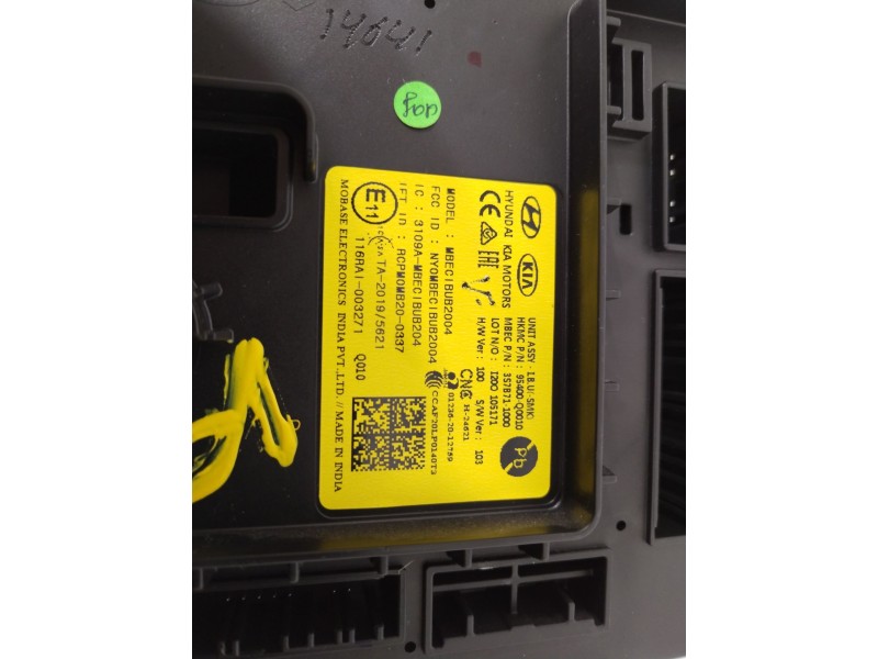 Recambio de modulo electronico para hyundai i20 iii (bc3, bi3) 1.2 referencia OEM IAM 95400Q0010  