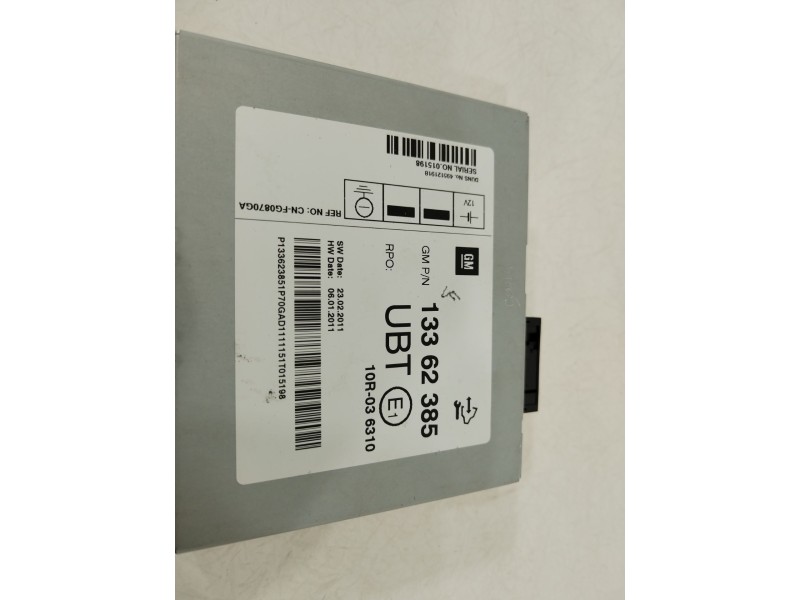 Recambio de modulo electronico para opel ampera (r12) ev 150 referencia OEM IAM 13362385  