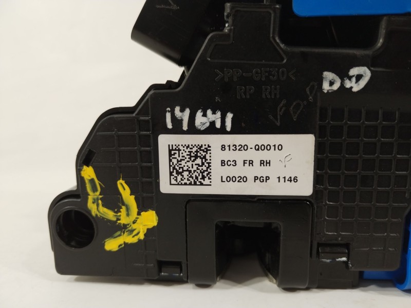 Recambio de cerradura puerta delantera derecha para hyundai i20 iii (bc3, bi3) 1.2 referencia OEM IAM 81320Q0010  