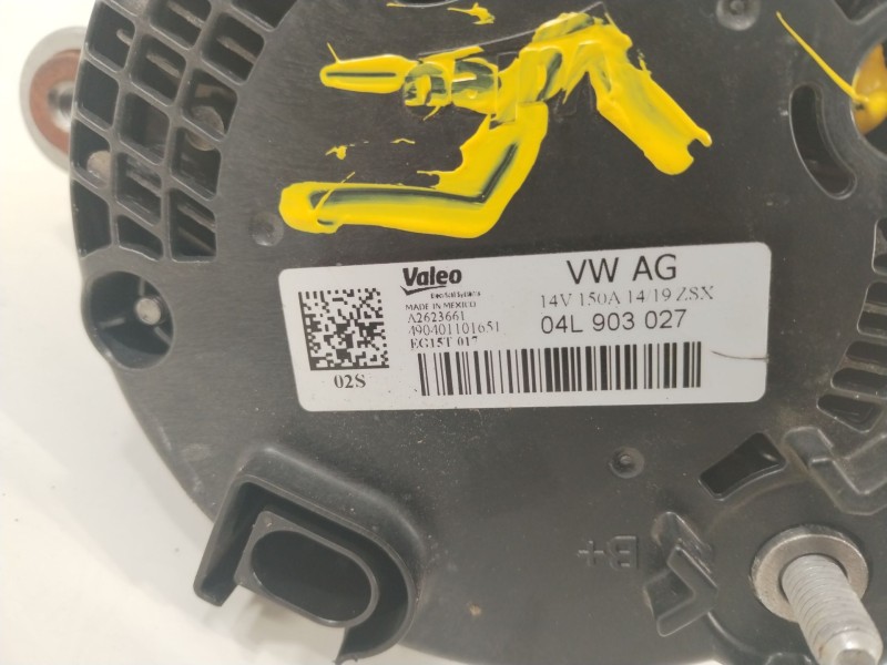 Recambio de alternador para audi q5 (fyb, fyg) 35 tdi quattro referencia OEM IAM 04L903027  
