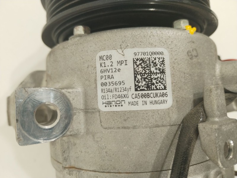 Recambio de compresor aire acondicionado para hyundai i20 iii (bc3, bi3) 1.2 referencia OEM IAM 97701Q0000  CA500BCUKA06