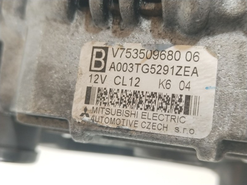 Recambio de alternador para mini mini (r56) cooper referencia OEM IAM 753509680  