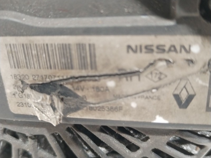 Recambio de alternador para dacia lodgy comfort referencia OEM IAM 231004719R  