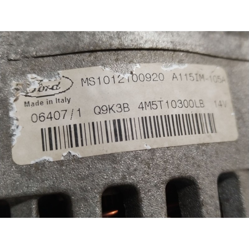 Recambio de alternador para ford focus ii (da_, hcp, dp) 1.8 tdci referencia OEM IAM 4M5T10300LB  