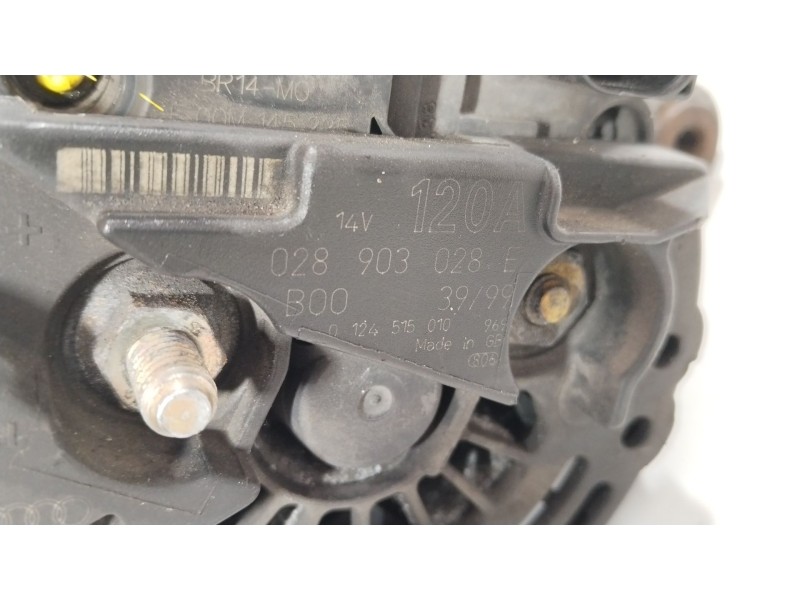 Recambio de alternador para volkswagen polo (9n3) advance referencia OEM IAM 028903028E  