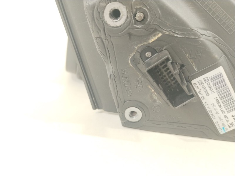 Recambio de retrovisor izquierdo para opel insignia berlina cosmo referencia OEM IAM 13320192 13329082 13320192