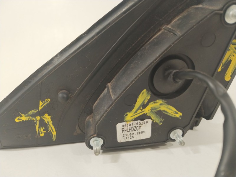 Recambio de retrovisor derecho para suzuki swift berlina (mz) gl (5-ptas.) referencia OEM IAM 8470162J20  