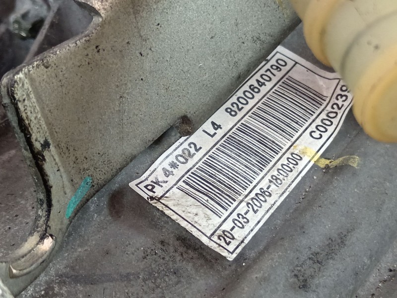 Recambio de caja cambios para renault scénic ii (jm0/1_) 2.0 dci (jm1k) referencia OEM IAM PK4022  