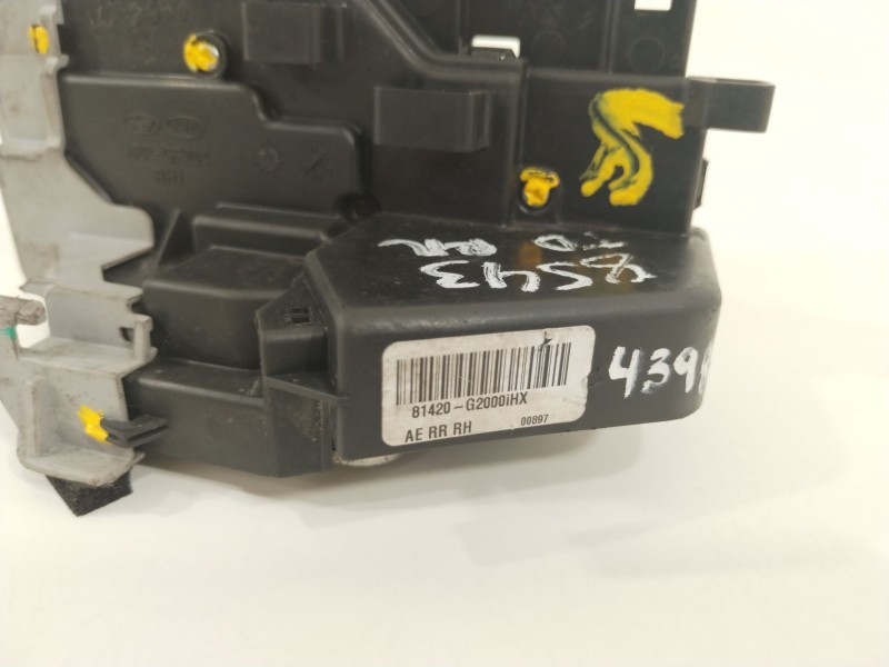 Recambio de cerradura puerta trasera derecha para hyundai ioniq elektro referencia OEM IAM 81420G2000  