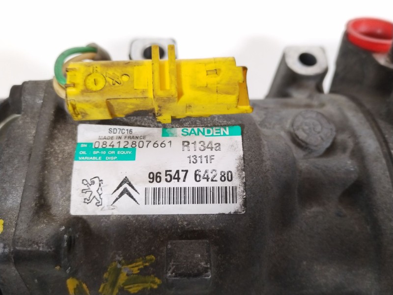 Recambio de compresor aire acondicionado para citroën c2 (jm_) 1.6 vts referencia OEM IAM 9655191680  