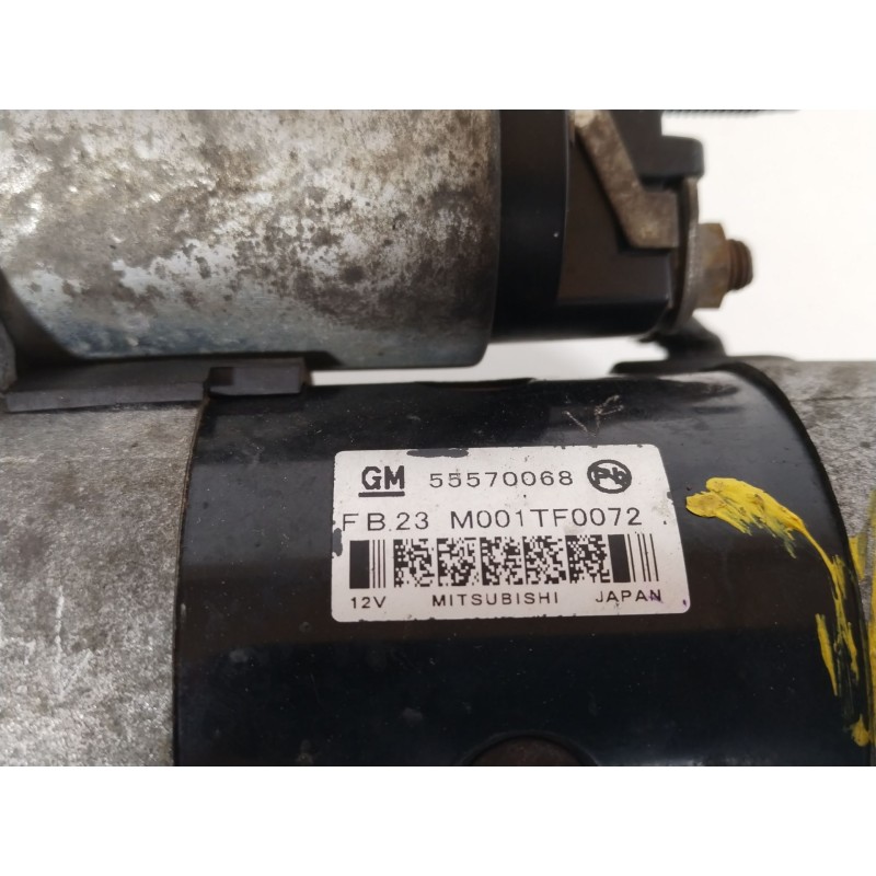 Recambio de motor arranque para opel zafira tourer c (p12) 1.6 cdti (75) referencia OEM IAM 55570068  