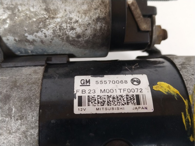 Recambio de motor arranque para opel zafira tourer c (p12) 1.6 cdti (75) referencia OEM IAM 55570068  