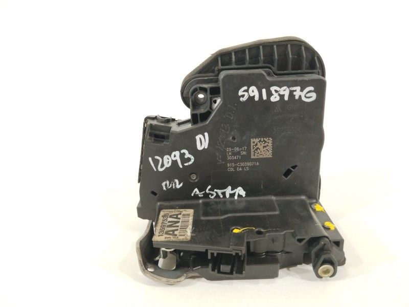Recambio de cerradura puerta delantera izquierda para opel astra k lim. 5türig business referencia OEM IAM 13597536  