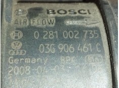 Recambio de caudalimetro para volkswagen passat b6 (3c2) 2.0 tdi referencia OEM IAM 03G906461C  0281002735 2