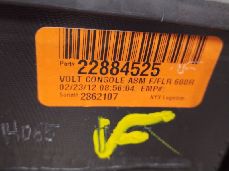 Recambio de consola central para opel ampera (r12) ev 150 referencia OEM IAM 22884525  