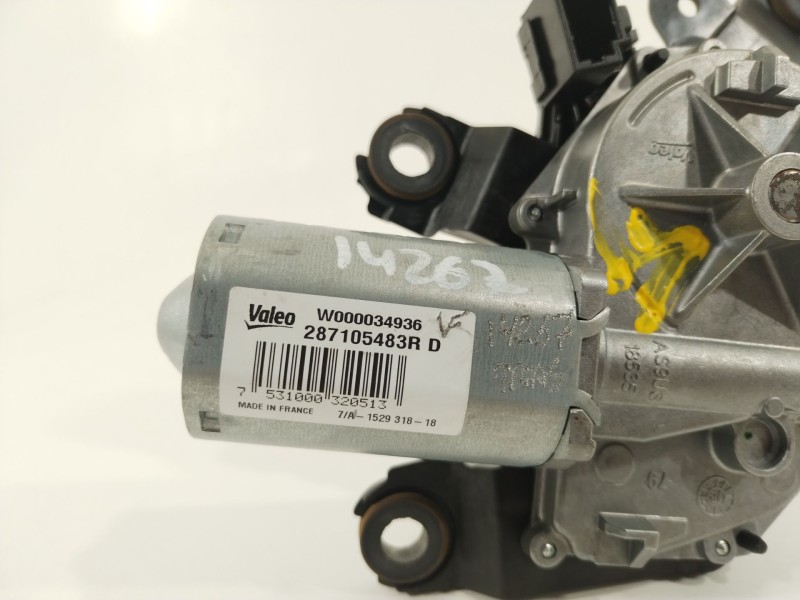 Recambio de motor limpia trasero para renault clio iv (bh_) 0.9 tce 90 referencia OEM IAM 287105483R  