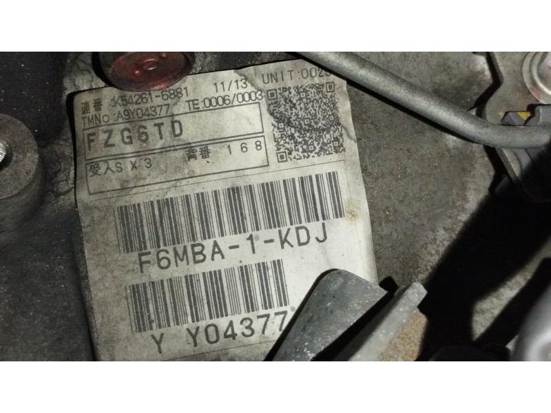 Recambio de caja cambios para mitsubishi grandis (na0w) 2.0 di-d instyle referencia OEM IAM F6MBA  