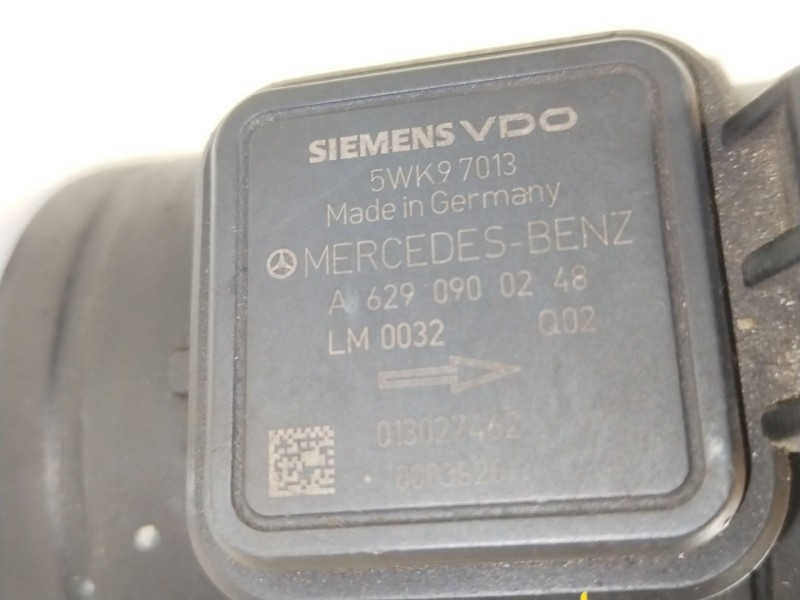 Recambio de caudalimetro para mercedes-benz clase m (w164) 420 cdi 4m edition 10 referencia OEM IAM A6290900248  5WK97013