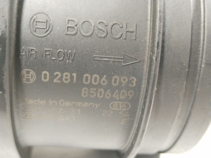 Recambio de caudalimetro para bmw 3 (e90) 318 d referencia OEM IAM 8506409  0281006093