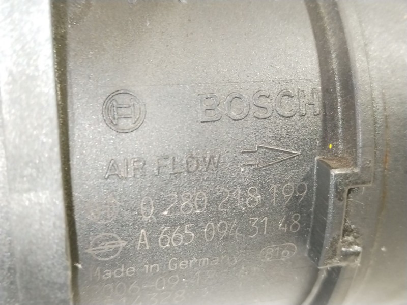 Recambio de caudalimetro para ssangyong rodius xdi referencia OEM IAM A6650943148  0280218199