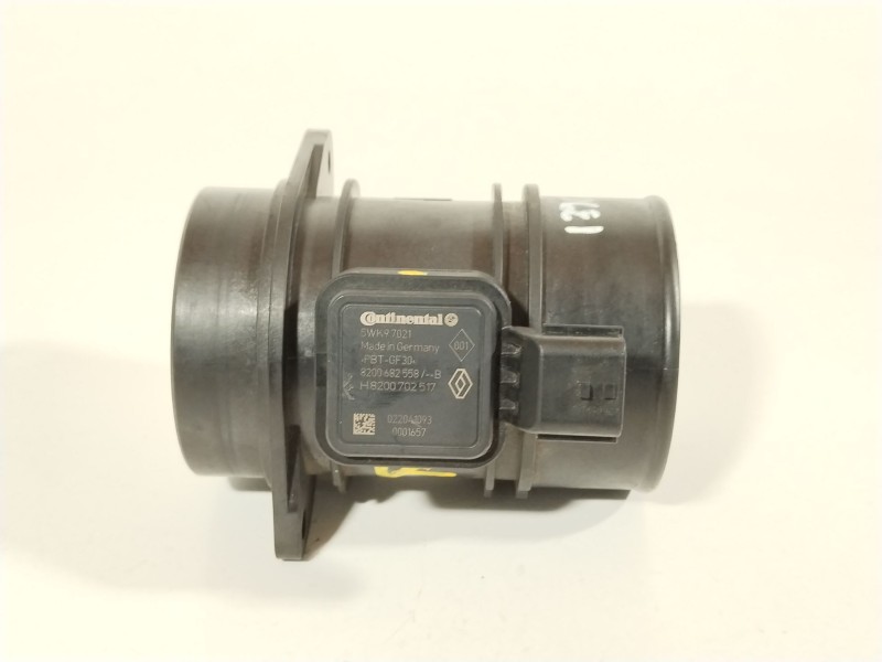 Recambio de caudalimetro para renault scénic iii (jz0/1_) 1.5 dci referencia OEM IAM 8200702517 5WK97021 8200682558