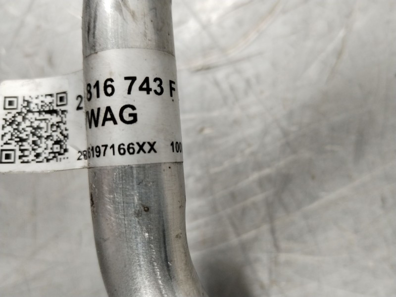 Recambio de tubo aire acondicionado para skoda scala (nw1) 1.6 tdi referencia OEM IAM 2Q2816743F  