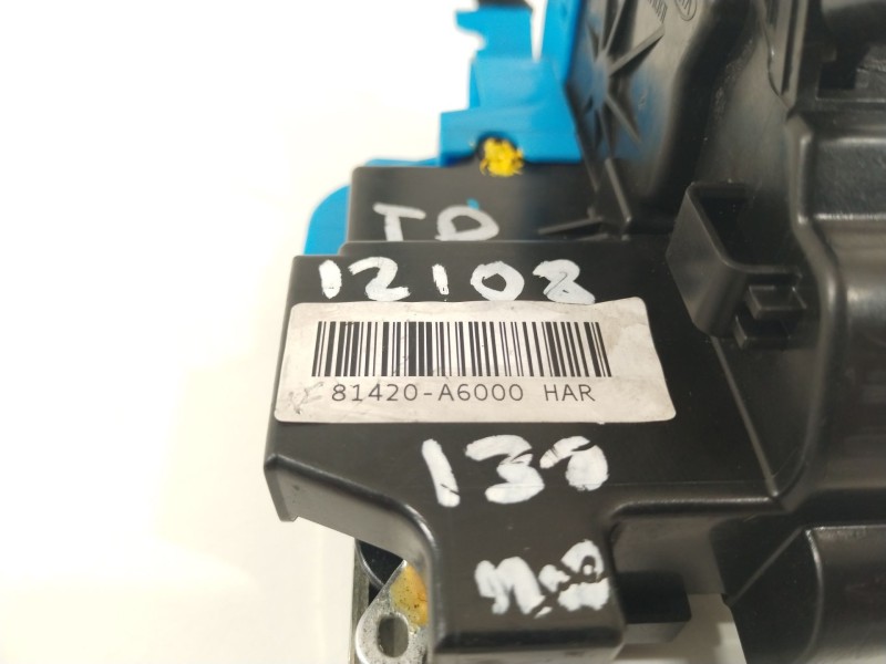 Recambio de cerradura puerta trasera derecha para hyundai i30 (gd) 1.4 cat referencia OEM IAM 81420A6000  