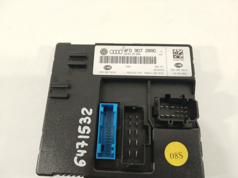 Recambio de modulo electronico para audi a6 c6 (4f2) 3.2 fsi referencia OEM IAM 4F0907289C  5DK008762